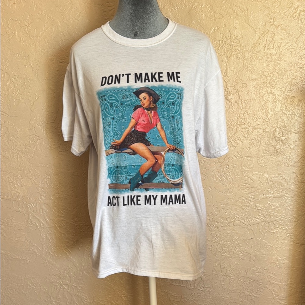Jerzees White Graphic Tee - Short Sleeve